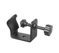 Abrazadera de hierro ajustable para tubos de 1 - 36 mm, conexión de soportes de teléfono a trípodes de iluminación de estudio, herramientas de transmisión, soporte para tableta