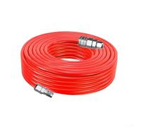 Abrazadera de hilo de poliuretano para compresor de aire, tubo de manguera de 1030 metros, tubo recto neumático de 5 x 8 mm de diámetro con acoplamiento rápido tipo C para sistemas de aire