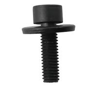 Abrazadera de hoja perno hexagonal para sierras circulares BSS610/BSS611/DSS610/DSS611 - Tornillo de hoja de sierra metálica M6x20mm, número de pieza 266133-3, 1pc negro