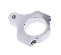 Abrazadera de horquilla amortiguador de dirección 38 mm, plateado