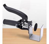 Abrazadera de instalación de panel de cajón con mecanismo de liberación rápida, prensa de carpintería de acero inoxidable para daños - Montaje del gabinete, en forma de L y (A)