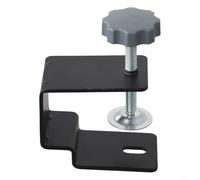 Abrazadera de instalación frontal de cajón para montaje de gabinete, plantilla de acero resistente con revestimiento electrostático, herramienta de fijación negra para carpintería y P (C)