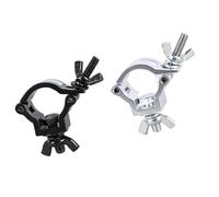 Abrazadera de lámpara de tipo pesado para tubos de 32 mm a 35 mm, montaje seguro, aleaciones de magnesio, aluminio, abrazaderas de escenario de tipo pesado
