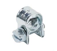 Abrazadera de línea de combustible estilo Jubilee para tubos de diámetro mini utilizada con radiador de refrigerante de gasolina diésel y aplicaciones de fijación de manguera industrial (11 mm-13 mm)