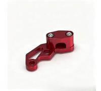 Abrazadera de línea de freno para motocicletas diseñada con rutas de enrutamiento de fábrica sin alterar la configuración OEM (rojo)