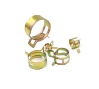Abrazadera De Manguera 5/10/30 Uds., Diámetro Interior 5mm ~ 25mm, 65MN, Resorte Galvanizado Acero Al Manganeso, Hebilla Elástica, Aro For Tubería Agua(ID 18mm x 30pcs)
