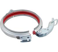 abrazadera de manguera,abrazadera de barril Anillo/galvanizado Dia abrazadera de tubo ajustable abrazadera de manguera de liberación rápida abrazadera de conducto redondo rápido