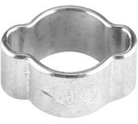 abrazadera de manguera, Abrazaderas de 10 piezas, abrazadera manguera chapada en Zinc, tubo dos orejas acero inoxidable for combustible(9mm)