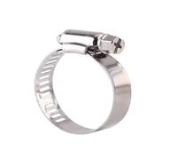 Abrazadera de manguera ajustable de acero inoxidable 304 de 8 mm a 152 mm en varios tamaños, 1/5/10 piezas, aros de gusano for línea de combustible, abrazadera de manguera(Z screwdriver 1pcs)