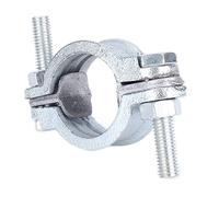 Abrazadera de manguera de hierro fundido, resistencia al desgaste de la abrazadera de manguera de alta temperatura fuerte para tuberías(#2)