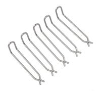 Abrazadera de manguera de lavado a presión para Karcher K3 K4 K5 K6 para k7 Clip de tubería de acero inoxidable resistente instalación sin herramientas accesorio de repuesto para uso en exteriores