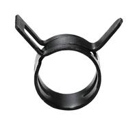 Abrazadera de manguera de resorte, 24 abrazaderas de manguera pellizco acero con resorte negro for combustible al vacío, 6-38mm(24pcs 18mm)