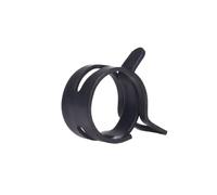 Abrazadera de manguera de resorte de acero al manganeso oxidado 65MN con tratamiento negro, diámetro interior de 4 mm a 22 mm, hebilla de acero elástica, anillo for tubería de agua(20mm 10Pcs)