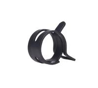 Abrazadera de manguera de resorte de acero al manganeso oxidado 65MN con tratamiento negro, diámetro interior de 4 mm a 22 mm, hebilla de acero elástica, anillo for tubería de agua(20mm 20Pcs)