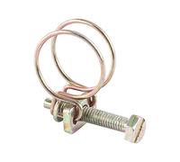 Abrazadera de Manguera Doble Alambre 10 pcs (25mm（21-25）)