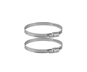 Abrazadera de manguera GARDENA: abrazadera de manguera de acero para fijación de manguera, rango de sujeción de 7-11 mm, ancho de banda de 5 mm, rosca helicoidal (7197-20)