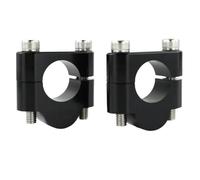 Abrazadera de Manillar Compatible Con Yamaha Para MT-25 2015-2024 Para YS 125 2017-2024 22mm 7/8" Abrazaderas Elevadoras De Montaje Barra Mango Motocicleta(Black,20mm)