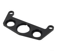 Abrazadera de manillar cónica para Honda TRX450R, interruptor de llave de aluminio CNC y soporte de montaje de luz indicadora, compatible con elevadores de manillar cónicos Pro (negro)