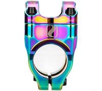 Abrazadera de manillar de 31,8 mm, vástago de MTB de 33 mm de alcance con compatibilidad de dirección de 28,6 mm, construcción de aluminio CNC hueco para una configuración fuerte y ligera de bicicleta