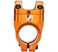 Abrazadera de manillar de aleación de aluminio mecanizada CNC de 33 mm diseñada para un ajuste preciso y una respuesta de dirección mejorada (naranja)