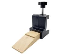 Abrazadera de mesa de hierro resistente diseñada para una fácil instalación sin taladrar para joyeros y diseñadores. Abrazadera ajustable