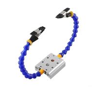 Abrazadera de mesa de soldadura de brazo flexible para soldadura y reparación de herramienta de tercera mano que proporciona un agarre seguro y fácil ajuste para tareas de soldadura (2 garras)