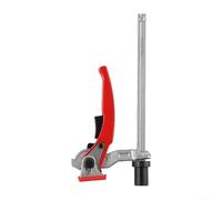 Abrazadera de mesa eficiente para carpintería, funcionalidad de trinquete para una sujeción rápida, acero al cromo vanadio para un uso resistente (19 mm)