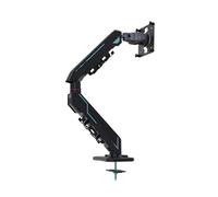 Abrazadera de Mesa giratoria con Brazo robótico for Soporte Monitor(Armorblack-Perforated)