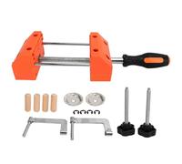 Abrazadera de mesa para tornillo de banco, tornillo de banco universal para carpintería, mordaza de ABS antideslizante con estructura de acero inoxidable, abrazadera multifuncional