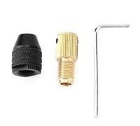 Abrazadera de metal general para sujetar brocas con adecuado para tareas de perforación, pulido, molienda con diseño antideslizante para mayor seguridad (2,35 mm)