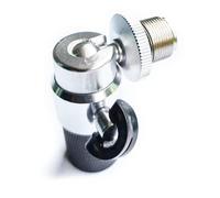 Abrazadera de micrófono de montaje ajustable de metal, adaptador de tornillo de rosca de cabeza esférica pequeña, compatible con soportes de 5/8 a 27