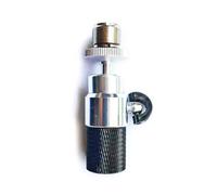 Abrazadera de micrófono de montaje ajustable de metal, adaptador de tornillo de rosca de cabeza esférica pequeña, compatible con soportes de 5/8 a 27