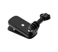 Abrazadera de montaje de cámara de ajuste de inclinación 180 de rotación 360 para cámaras de acción, fijación en el cuello de la correa de la tapa, diseño de durabilidad, soporte de cámara