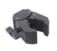 Abrazadera de montaje de tubo redondo para accesorios de fotografía de 15 45 mm de diámetro, trípodes, tabletas, cámaras de acción, equipo de gimnasio, soporte de cámara