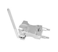 Abrazadera de montaje de varilla en L única de aleación de zinc, clip de extensión para tambor, accesorio de instrumento musical, soporte de micrófono de expansión, soporte de música, soporte de