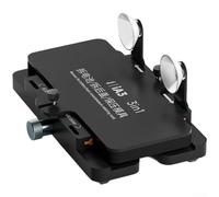 Abrazadera de montaje lateral de pantalla IA3, accesorio de baquelita 2 en 1 para extracción de batería y cubierta trasera, se adapta a teléfonos rectos curvados de menos de 7 pulgadas (tres en uno)