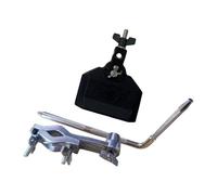 Abrazadera de montaje para estante de batería, extensión de cencerro, ajustable, estable, accesorios de instrumentos de percusión, platillos de percusión, soporte ajustable para accesorios y