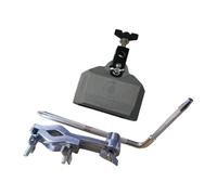 Abrazadera de montaje para estante de batería, extensión de cencerro, ajustable, estable, accesorios de instrumentos de percusión, platillos de percusión, soporte ajustable para accesorios y