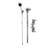 Abrazadera de montaje para platillos de tambor con brazo de extensión de agarre grueso, textura de metal para platillos de montaje rápido, brazo de brazo con soporte de abrazadera