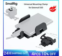 Abrazadera de montaje Universal SmallRig para SSD externo con métodos de instalación Cold Shoe/MagSafe para Samsung T5 T7 SSD SanDisk 5196 5196