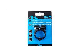 Abrazadera de montura M, con ojales de portaequipajes 34,9 mm aluminio negro