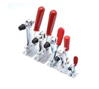 Abrazadera de palanca Abrazadera de palanca 201A/201B/201C/225D, juego abrazaderas liberación rápida horizontales alta resistencia, herramienta Clip manual, 2 uds(225D-200kg 2PCS)