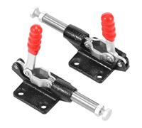 abrazadera de palanca Abrazadera de pestillo palanca, sujeción eficiente con capacidad retención 500 libras, liberación rápida for carpintería, 2 uds