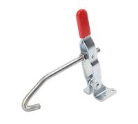 Abrazadera de Palanca con Gancho en J, Tirador de Pestillo Ajustable para Puerta