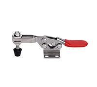 Abrazadera de palanca de liberación rápida Abrazadera de soldadura horizontal de acero inoxidable resistente con apertura ajustable Mango cómodo para instalación de equipos de