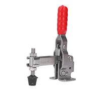 Abrazadera de palanca de liberación rápida Beufee, abrazadera de pestillo de palanca Vertical de liberación rápida de empuje y tracción de acero inoxidable para equipos mecánicos