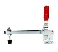 Abrazadera de palanca de mano herramienta horizontal abrazadera cierre de retención capacidad de sujeción resistente caja de palanca de carga (1 unidad)