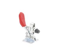 abrazadera de palanca horizontal 5 unids/lote GH-201 capacidad de sujeción 27kgs mango suave recubierto de PVC rojo abrazadera de palanca Horizontal Clip herramientas manuales rápidas