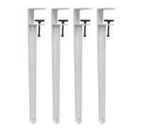 Abrazadera De Patas De Mesa Soporte De ElevacióN Mesas No Requiere PerforacióN Ajustable Muebles De Bricolaje Metal Café