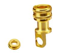 Abrazadera de pedal de bicicleta de aleación de aluminio Clip de desmontaje rápido Liberaciones rápidas Mecanizado de precisión para mejorar la durabilidad y los estilos Mecanismo de liberación de de